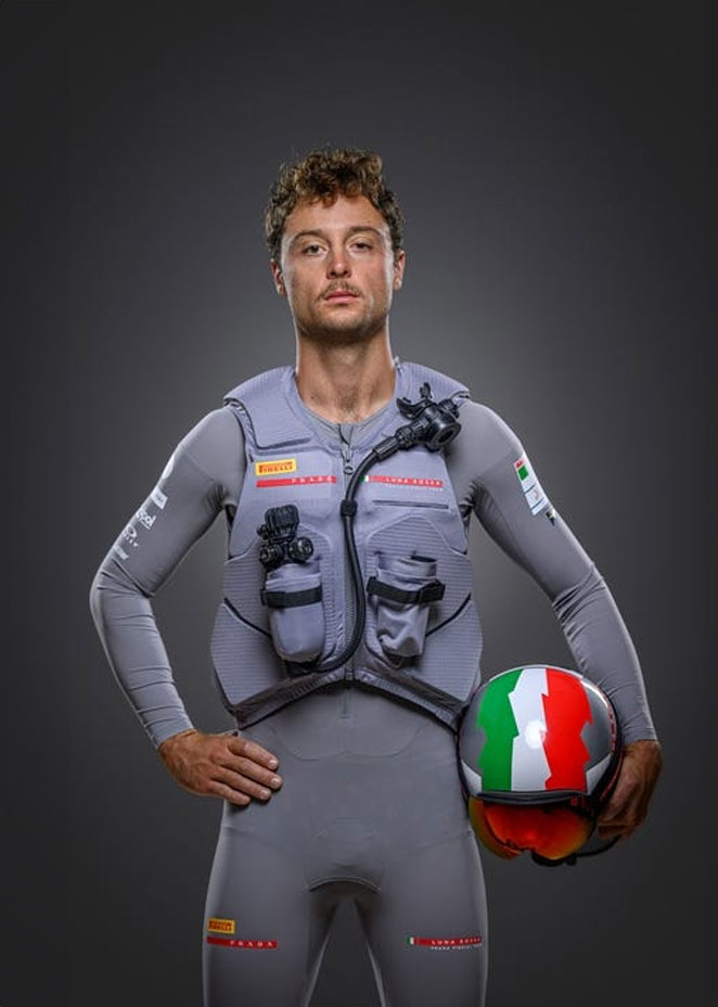 gigi ugolini timoniere di luna rossa youth 2024 pronto per scendere in acqua